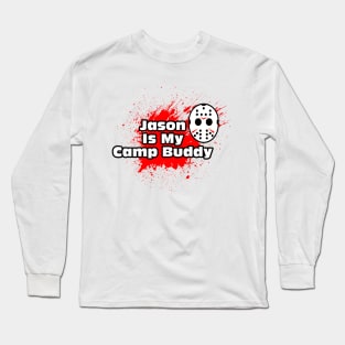 Slasher Jason Camp Buddy Long Sleeve T-Shirt